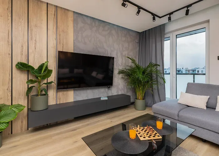 Apartment With Two Bedrooms, Balcony, Parking And Access To Sauna In Gdansk By Noclegi Renters