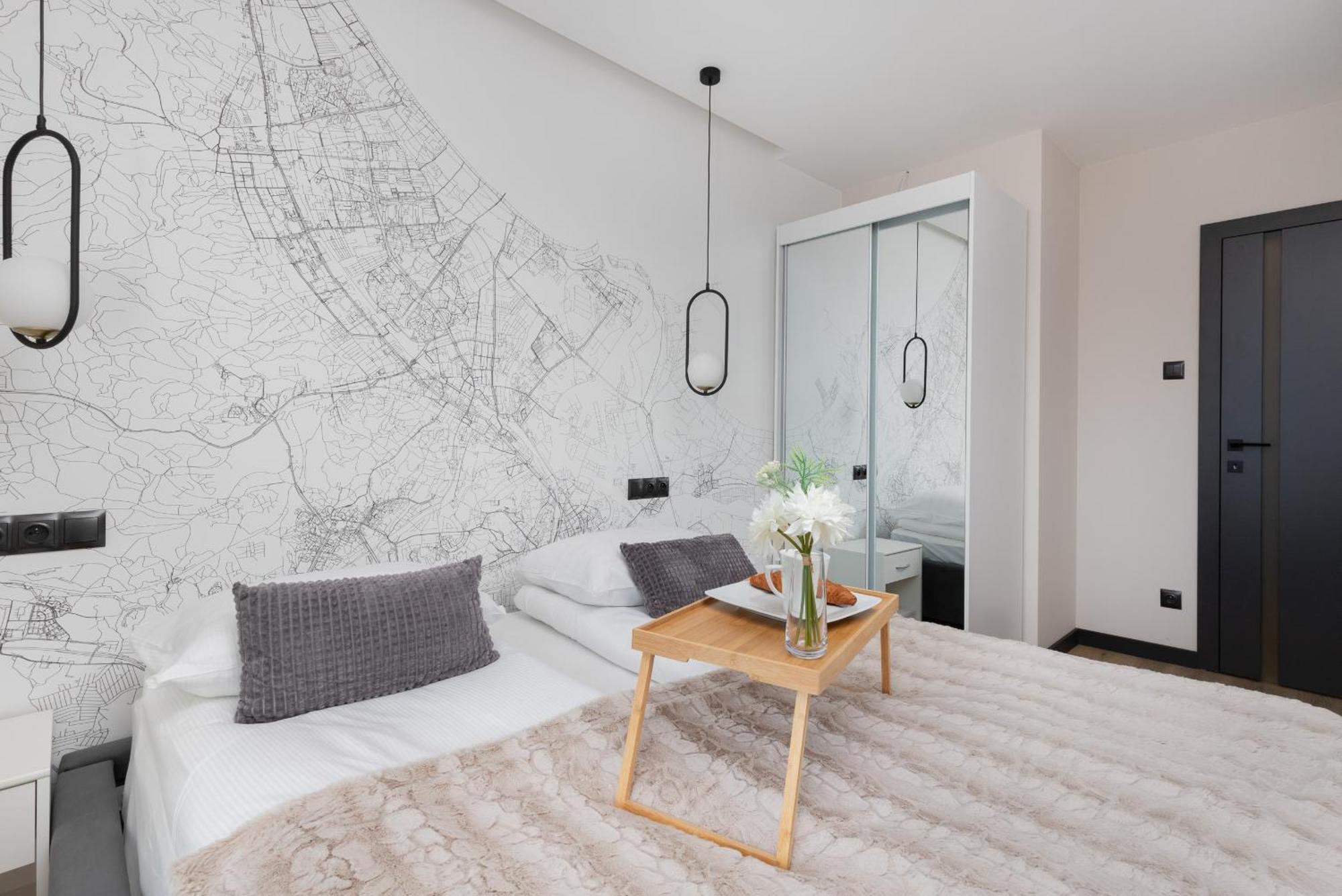 With Two Bedrooms, Balcony, Parking And Access To Sauna In By Renters Apartment
